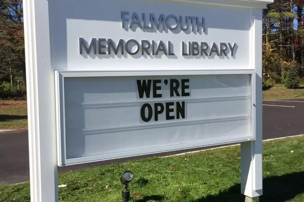 Falmouth, Maine Library Converts Keith Carson’s Map From Snow to Books